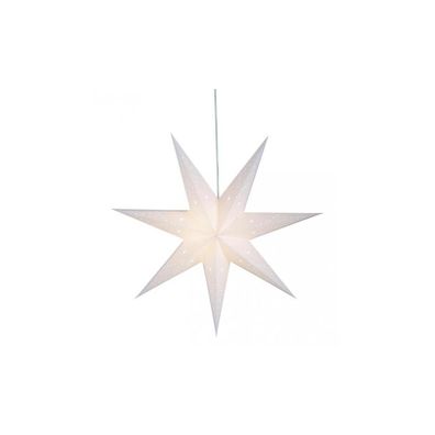 Markslöjd 8101,400 - Vianočná dekorácia SATURNUS 1xE14/25W/230V pr. 75 cm biela