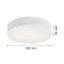 Argon 1188 - Stropné svietidlo DARLING 3xE27/15W/230V pr. 45 cm biela