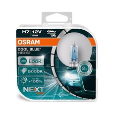 SADA 2x Autožiarovka COOL MODRÁ H7 PX26d/55W/12V 5000K - Osram