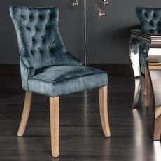 Chesterfield jedálenská stolička 2 ks FRIXON Dekorhome
