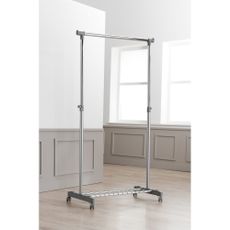 Stojan na oblečenie Compactor Range Steel