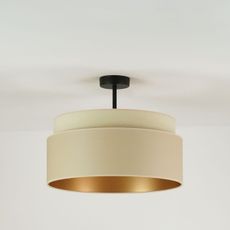 Brilagi - Prisadený luster OREGON VEGE 1xE27/15W/230V pr. 45 cm béžová