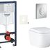 Závesný wc set do ľahkých stien / predstenová montáž Grohe Euro Ceramic SIKOGRSEUSAP00