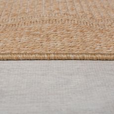Flair Rugs , Kusový koberec Aruba Alfresco Weave Natural – na von aj na doma, 80x150, béžová, chodba / predsieň