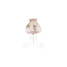 Duolla - Stolná lampa VIOLIN 1xE27/40W/230V pr. 28 cm ruža