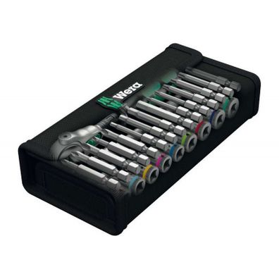 Wera 004019 Sada račňových kľúčov 1/4" 8100 SA 9 Zyklop Speed, palcové (sada 28 dielov)