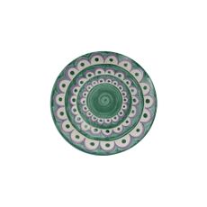 Zelené dezertné porcelánové taniere v súprave 6 ks ø 19,5 cm Tangeri green – Villa Altachiara