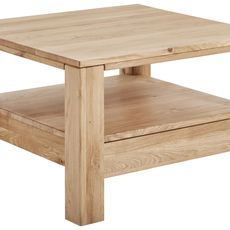 Linea Natura KONFERENČNÝ STOLÍK, farba duba, drevo, 70/70/47,5 cm