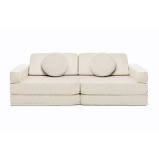 SHAPPY Veľký multifunkčný skladací bunker z menčestra SOFA Zvoľte farbu: Krémová