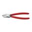 Bočné štípacie kliešte 180 mm KNIPEX 70 01 180 - leštená hlava, plastové puzdrá