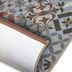 Hanse Home Collection koberce Behúň Cappuccino 105879 Mosaik Grey Multicolored - 75x150 cm