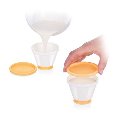 Formičky na panna cottu DELÍCIA, 4 ks