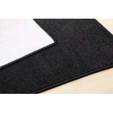 Vopi , Behúň na mieru Eton čierny 78, šíre 150 cm, čierna, chodba / predsieň