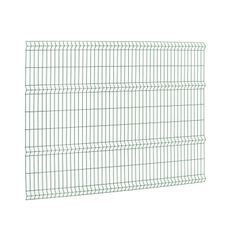 3D plotový panel, drôt 5 mm, výška 180 cm, dĺžka 240 cm, pozink + zelené lakovanie