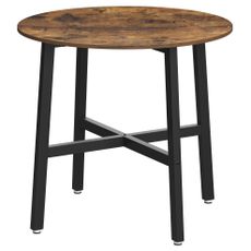 Boxxx JEDÁLENSKÝ STÔL, hnedá, čierna, 80/80/76 cm