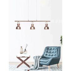 KONDELA Avier Typ 4 visiaca lampa ružové zlato