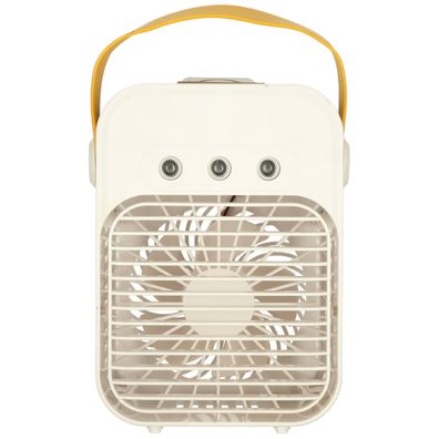 Ventilátor klimatizácie zvlhčovač strieborný
