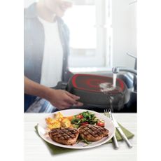 Grilovacia hliníková panvica ø 26 cm Simply Clean Red - Tefal