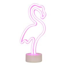 Neónová svetelná dekorácia v mentolovej farbe Flamingo – Hilight