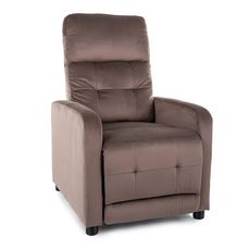 Polohovacie kreslo Otus Velvet - cappuccino