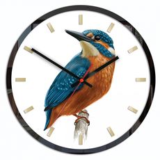 ModernClock Nástenné hodiny Bird Unikat biele