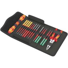 Wera 006612 Vymeniteľné skrutkovacie čepele Kraftform Kompakt VDE 17 extra slim 1 TIE (sada 17 ks)