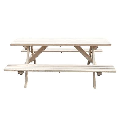 Deokork Masívny drevený pivný set z borovice 250 cm hrúbka 45 mm