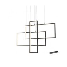 Redo 01-2315 - LED Stmievateľný luster na lanku PLANA LED/60W/230V čierna