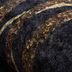 Dywany Łuszczów Kusový koberec Miro 51333.801 Marble black/gold - 80x150 cm