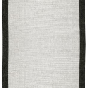 NORTHRUGS - Hanse Home koberce Kusový koberec Twin-Wendeteppiche 103105 creme schwarz – na von aj na doma - 200x290 cm