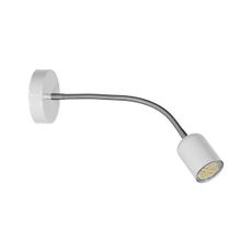 Flexibilná lampička MAXI 1xGU10/40W/230V biela