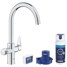 Drezová batéria Grohe GROHE Blue Pure 2022 s filtrom chróm 30593000