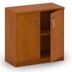 Kancelárska skriňa MIRELLI, 800 x 400 x 800 mm, čerešňa