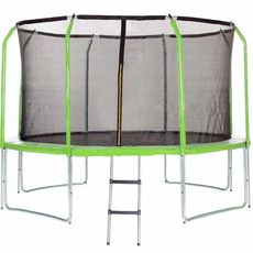 Trampolína COMFORT s rebríkom 305cm zelená
