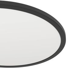Eglo 901441-LED Kúpeľňové stropné svietidlo ROVITO 16,8W/230V pr.50cm IP44 čierna