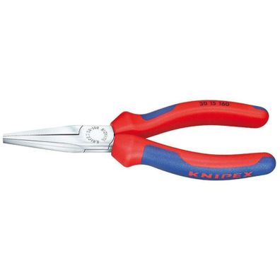 Ploché kliešte typu Langbeck (s predĺženými čeľusťami) 140 mm KNIPEX 30 15 140 - chrómované, viaczložkové puzdrá