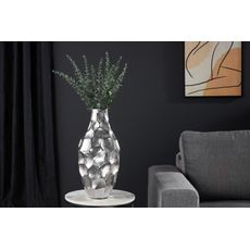 Váza Arga Orient 45cm strieborné prevedenie