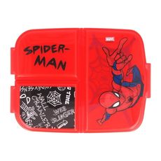 Multibox na desiatu Spiderman s 3 priehradkami