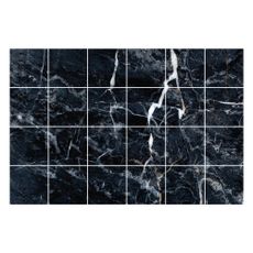 Súprava samolepiek na kachličky 24 ks 15x15 cm Marble Tiles Florencia - Ambiance
