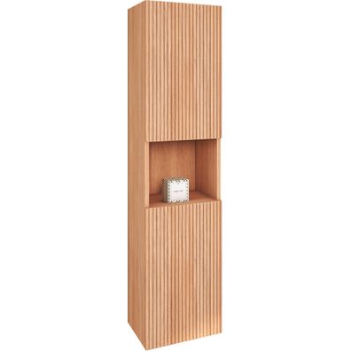 Stylife BOČNÁ SKRINKA, farba duba, farba duba, 33/130/33 cm