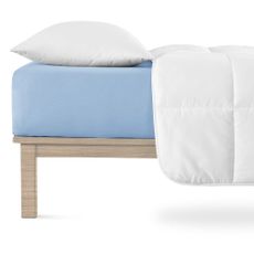 Modrá napínacia plachta jersey 120x200 cm Boxspring – Andrea Simone