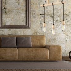Luster na lanku LEON 3xE27/60W/230V