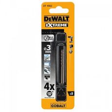 HSS-E COBALT 3,0x61mm (2ks) DeWALT DT4902