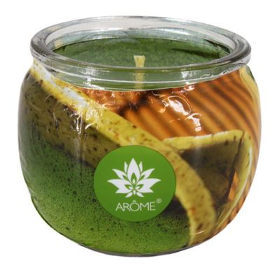 Arome Vonná sviečka v skle Matcha, 90 g