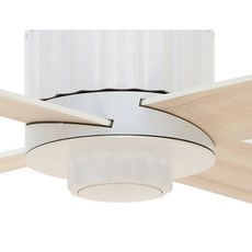 Lucci air 213171 - LED Stropný ventilátor NEWPORT drevo/biela/béžová + DO
