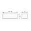 Radius design cologne Kvetináč RADIUS DESIGN (BLUMENKASTEN 80 edelstahl 519B) nerez