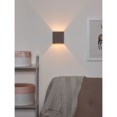 Lucide 35208/01/41 - Nástenné svietidlo GIPSY 1xG9/25W/230V šedé