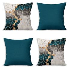 Obliečky na vankúše v súprave 4 ks 43x43 cm Optic - Minimalist Cushion Covers