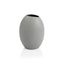 Váza FANCY HOME Stones 17 cm, šedá