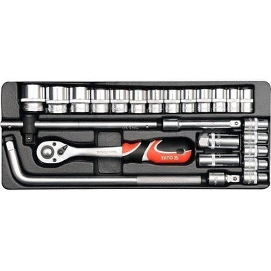 Gola sada 1/2", 25 dielov - YT-12671